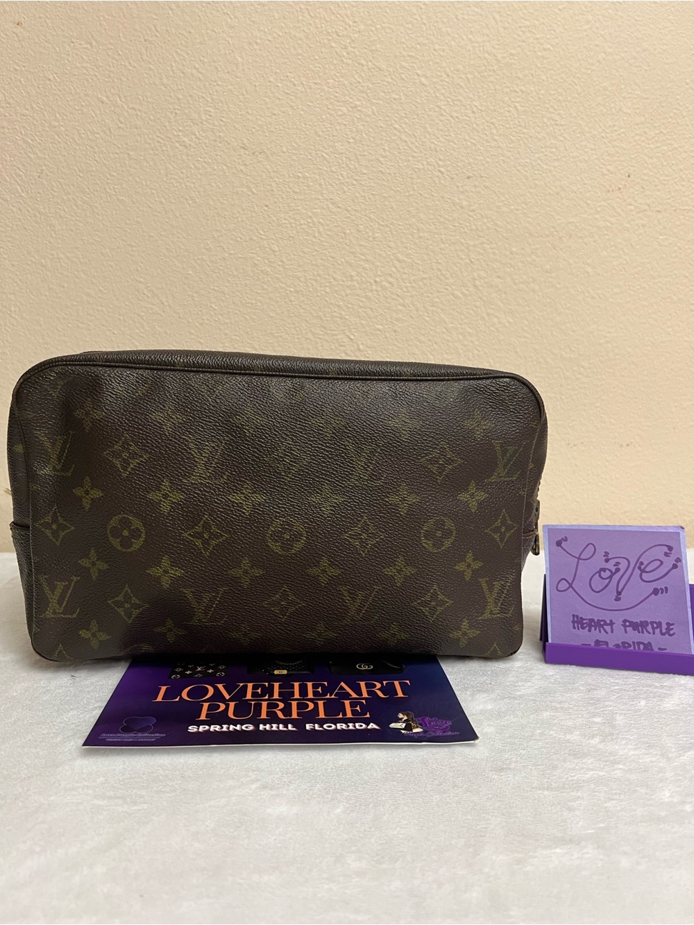 AUTH LOUIS VUITTON TROUSSE 28